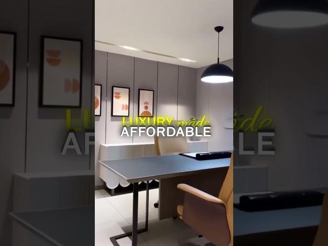 Luxury interiors without the hefty price tag by Catalyst Interio #shorts #officeinterior