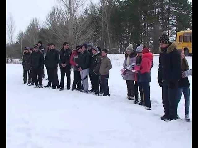 Лыжные соревнования. г. Павловск Вор. обл.