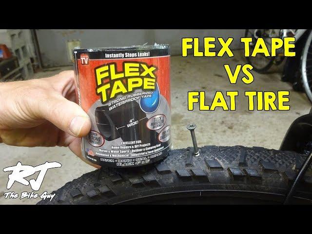 Fix A Flat Tire With Flex Tape? Will It Work?