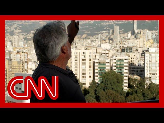 See the moment Israeli jets fly over Beirut while CNN reporter is on air