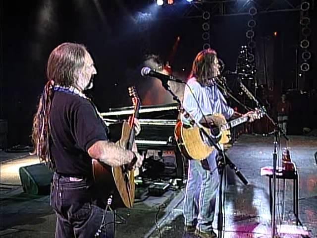 Neil Young with Willie Nelson - Four Strong Winds (Live at Farm Aid 1995)