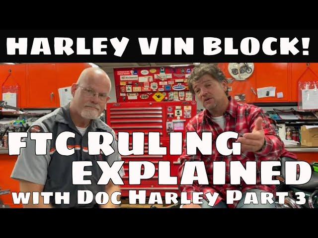 HARLEY FTC and VIN BLOCK Explained with Doc Harley - Kevin Baxter - Pro Twin Performance