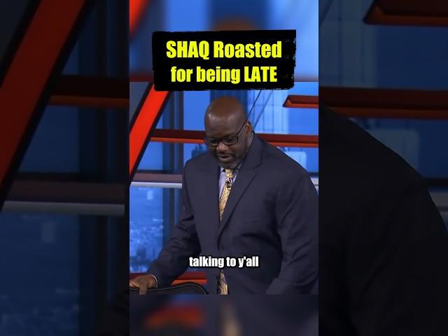 When SHAQ Gets Roasted for being LATE
