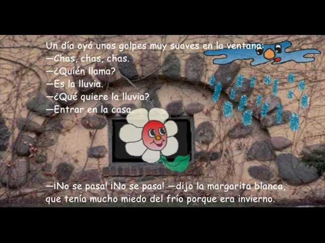 La margarita blanca. Cuento infantil