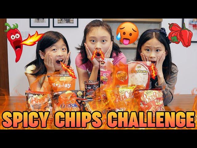 LAST TO STOP EATING SPICY CHIPS w/ Gwen Kate Faye