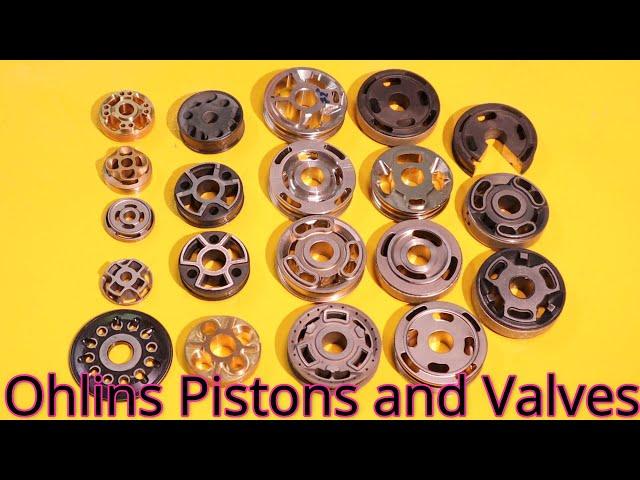 Ohlins Suspension - Pistons and valves