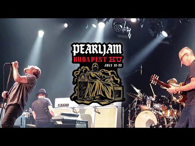 PEARL JAM 2022 BUDAPEST Full Show / Multicam / Soundboard