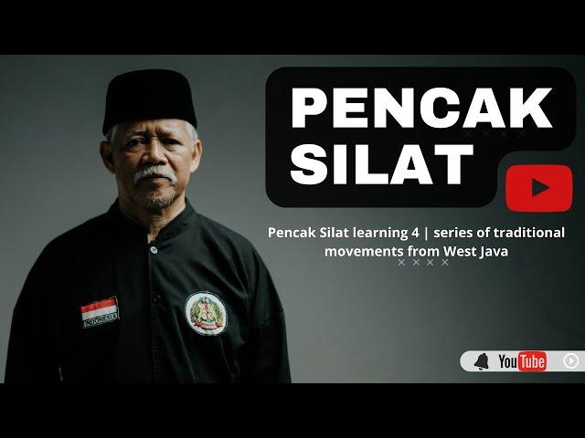 Pencak Silat Learning 4 | series of traditional movements from West Java Part 4 #beladiri #silat