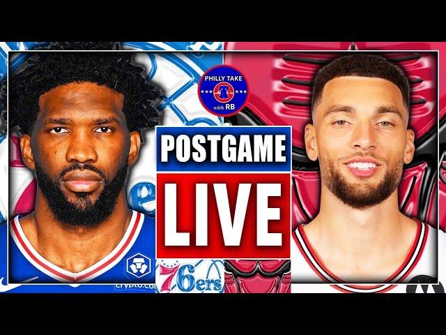 Sixers vs Bulls Live Postgame Show