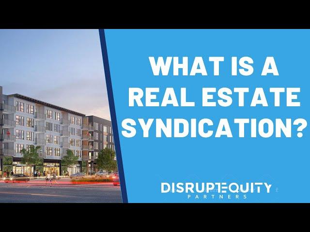 Real estate syndication explained!