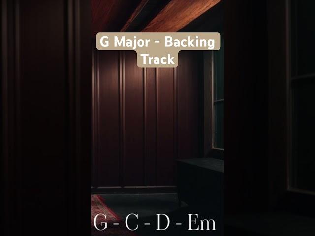 Practice & Play Along! #backingtrack #gmajor #acousticguitar