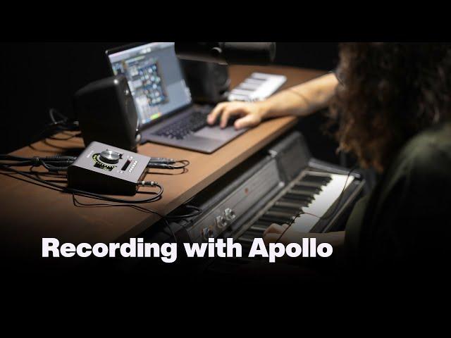 How to Set up and Record with Apollo Audio Interfaces, Console, & LUNA