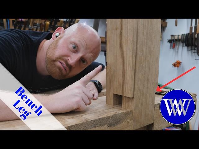 Dream Bench Build Leg Joinery