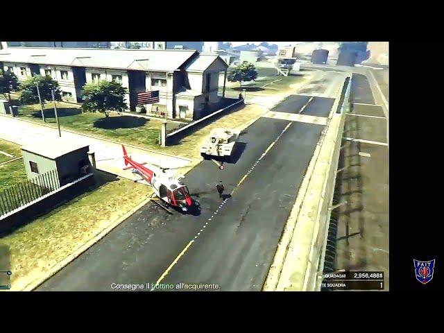 Gta5 - Casinò Zancudo Heist -  &  CARRIARMATI ️️ - Venuxya LuisRhiemIT & Special Guest zx-CRY-zx