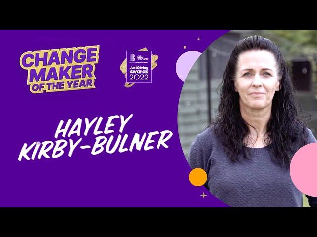 Hayley Kirby-Bulner - Change Maker of the Year #JGAwards