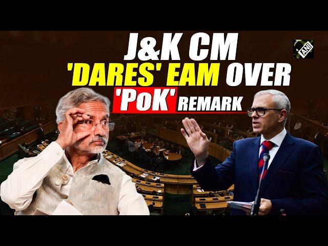 “Leke aao…” CM Omar Abdullah ‘dares’ EAM S Jaishankar in J&K Assembly on his ‘PoK’ remark in London