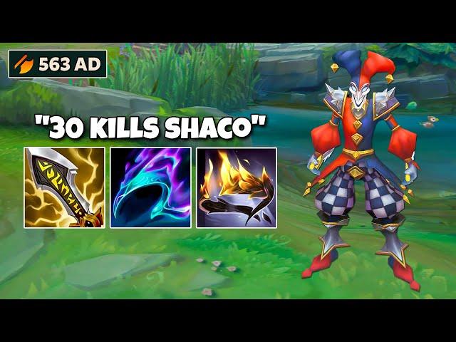 SHACO BUT I HAVE HUBRIS WITH 40 CHAMPIONS VANQUISHED (+100 STACKS)