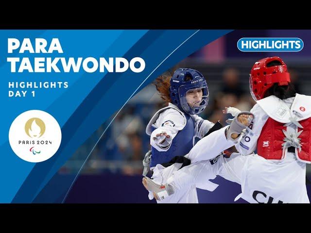  Para Taekwondo Highlights | Day 1 | Paris 2024 Paralympic Games