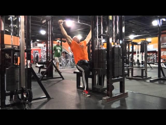 Kurt Weidner Pronated Lat Pull Down 280 lbs x 12 reps