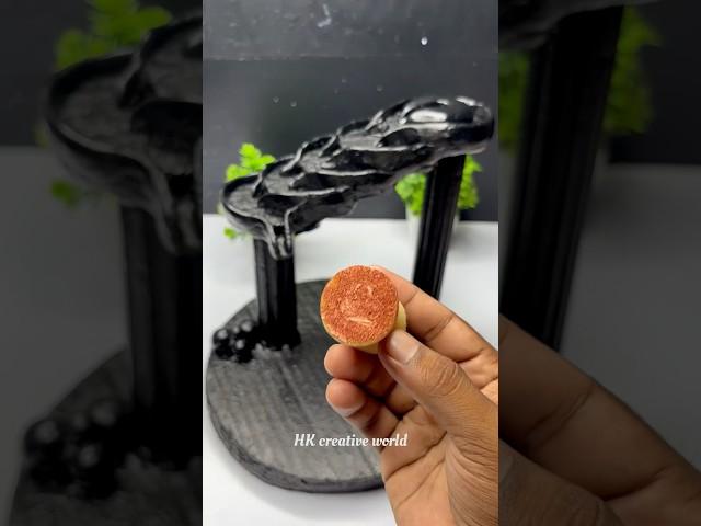 DIY Smoke Fountain Shivling  Har Har Mahadev #shorts #ytshorts #diy #shivling #hkcreativeworld