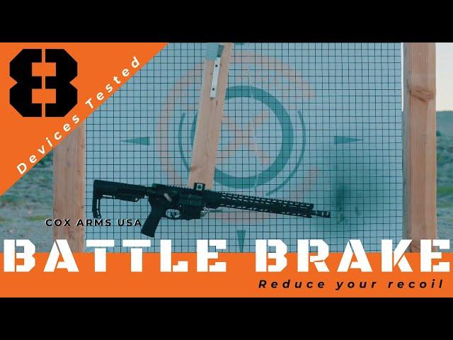 Cox Arms USAs New Recoil Slayer the BATTLE BRAKE