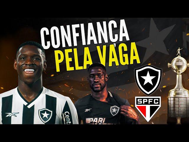 BOTAFOGO PARTE RUMO À SP COM APOIO DA TORCIDA | ESCALAÇÃO PROVÁVEL PARA DECISÃO