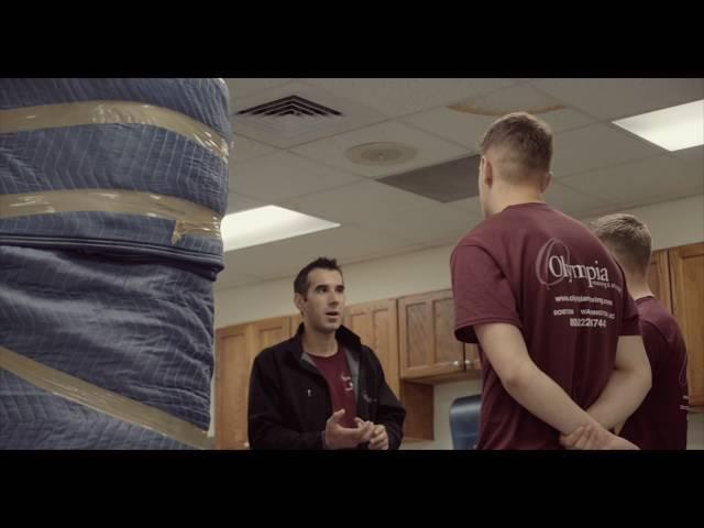 Our crew learns how to move at the Olympia Training House