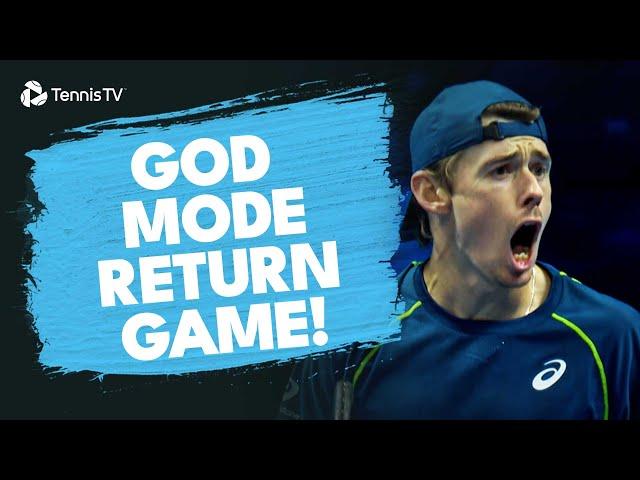 Alex De Minaur GOD MODE Return Game vs Fritz  | Nitto ATP Finals 2024