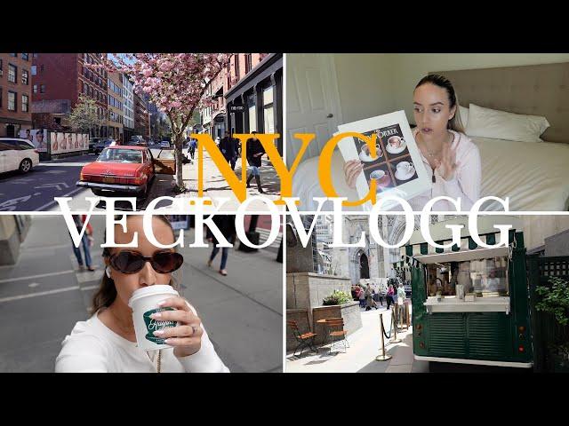 veckovlogg: babyshower, flytt, egentid på manhattan och en liten presentation av mig