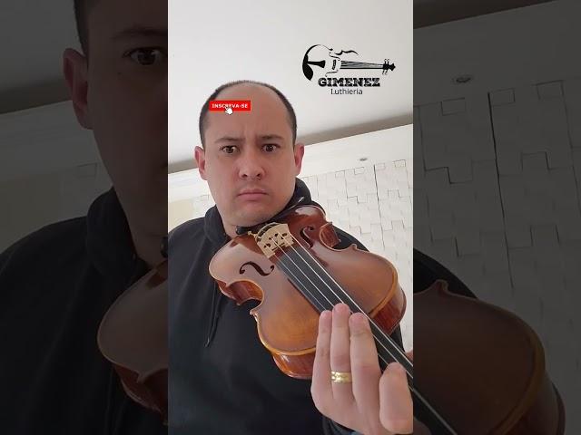 Como tocar forte no violino #gimenezluthieria #violino #superdica