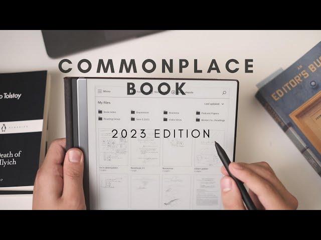 What's In My Commonplace Book? - 2023 Edition