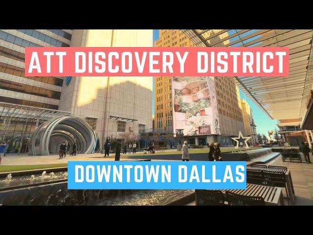 Exploring DFW: ATT Discovery District + Downtown Dallas