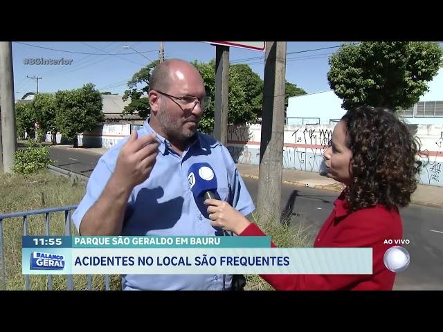 Parque São Geraldo em Bauru: acidentes no local são frequentes