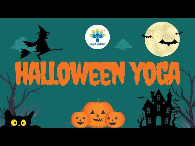 Halloween Yoga Poses for Kids | Yoga for Strength & Flexibility | Yoga Guppy