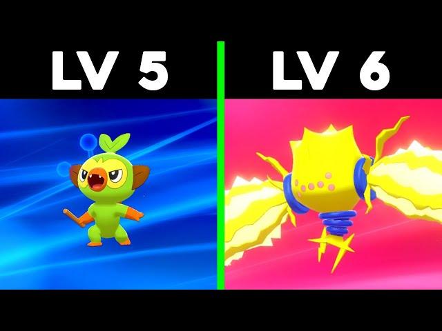 Pokemon Shield But They Randomly Evolve Every Level