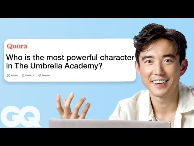 Umbrella Academy's Justin H. Min Replies to Fans on the Internet | Actually Me | GQ