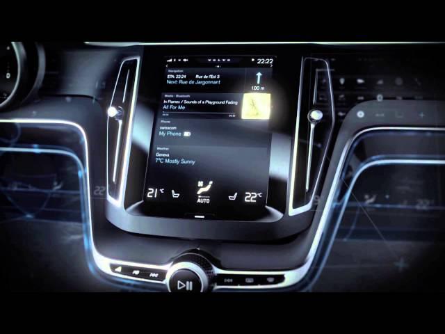 Volvo dashboard concept