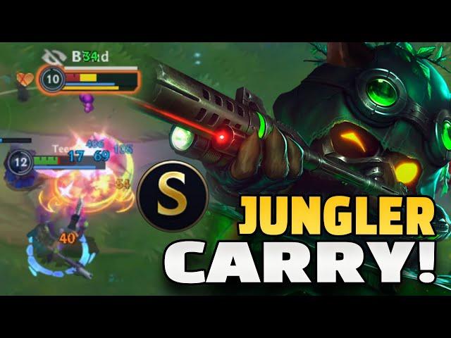 BUILD TO CARRY GAMES! | Teemo Jungle Gameplay