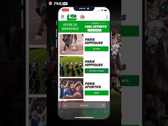 Comment accéder à PMU.fr depuis un navigateur web ?