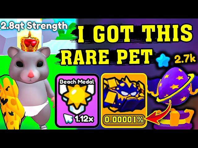 I Spent 190m Rift Stars And GOT 0.00001% Pet In Arm Wrestling Simulator (Roblox)!