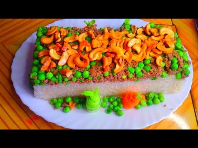 اروع و اطيب اكلة رز بالبازلاء على اصوله 
