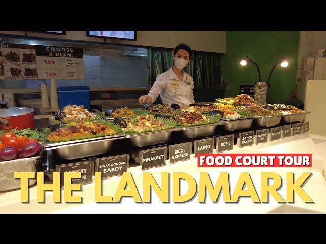 [4K]  THE LANDMARK FOOD COURT TOUR I MAKATI CITY, PHILIPPINES