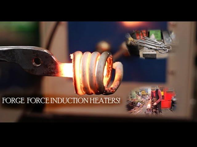 Nigel Barnett Artist Blacksmith- Introducing our Forge Force Induction Heaters for Blacksmiths!