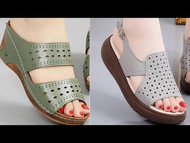 2024 MOST POPULAR FOOTWEAR DESIGN FIR LADIES : SANDAL SHOES SLIPPERS HEELS & COMFORTABLE FOOTWEAR