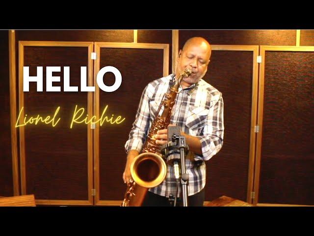 HELLO (Lionel Richie) Sax Angelo Torres - Saxophone Cover - AT Romantic CLASS #35