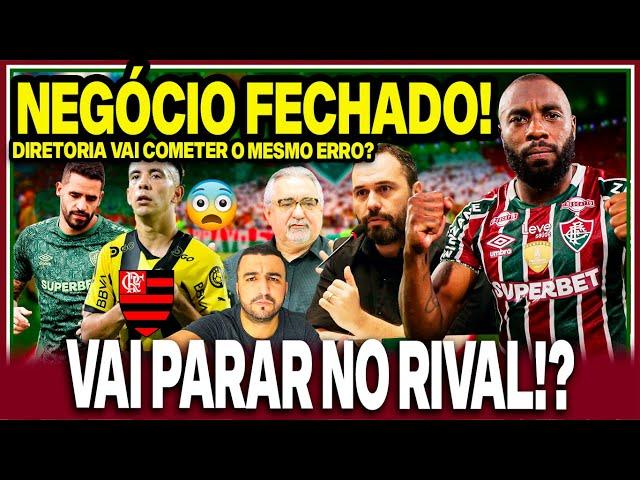 EXCLUSIVO: RENOVOU COM O FLU! E AÍ, MÁRIO?! DIRETORIA VAI COMETER O MESMO ERRO?VAI PARAR NO RIVAL?