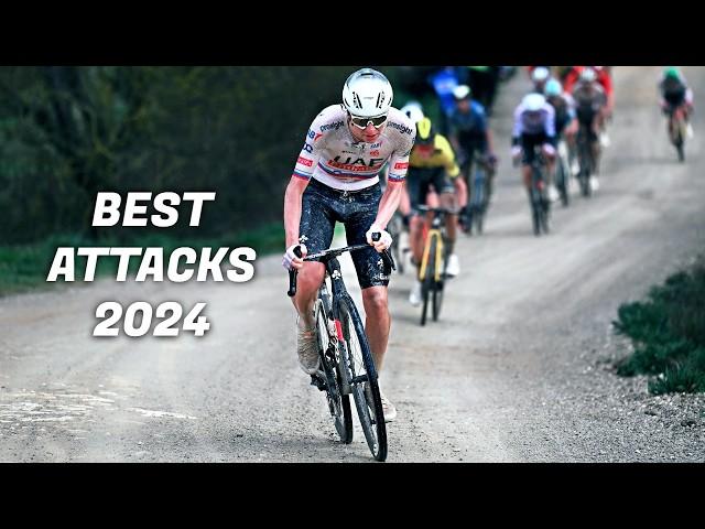 Best Cycling Attacks 2024 I TOP 10