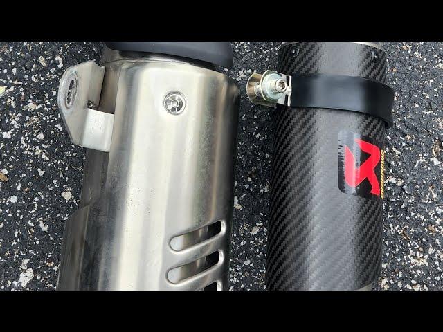 Akropovic & Firetorch on the CF Moto CLX 700 Sport