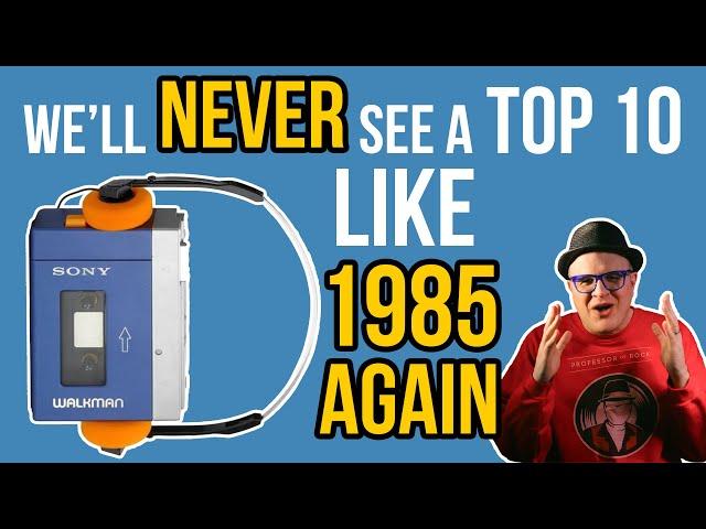 This 80s Top 10  Will Make You Wonder, What Happened to Music? | Professor of Rock