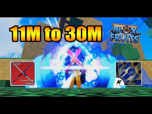 11M to 30M Bounty Hunt | Blox Fruits Live